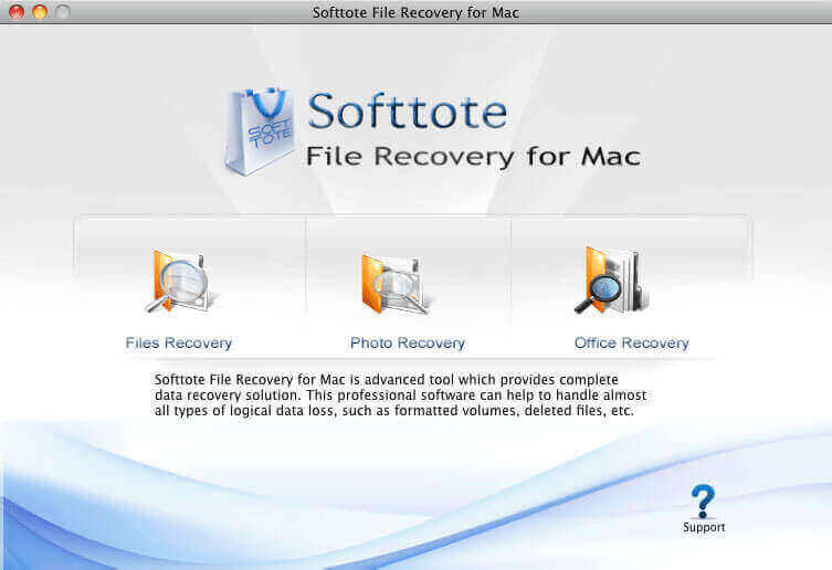 Softtote Data recovery mac