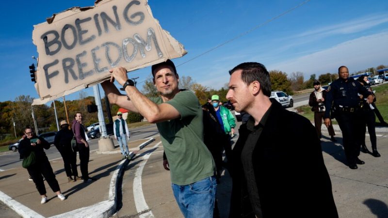 Boeing Portland Protest