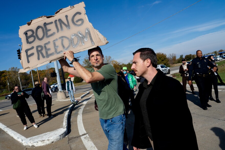 Boeing Portland Protest